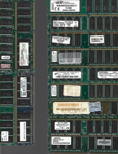 Lot ram ddr sdram - ddr, pc133