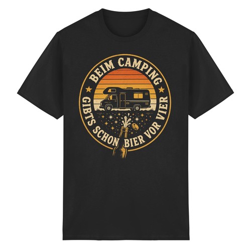 Shirt campeggio uomo - t-shirt,
