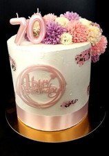 Torta scenografica di stucco Happy Birthday Buon Compleanno Feste 