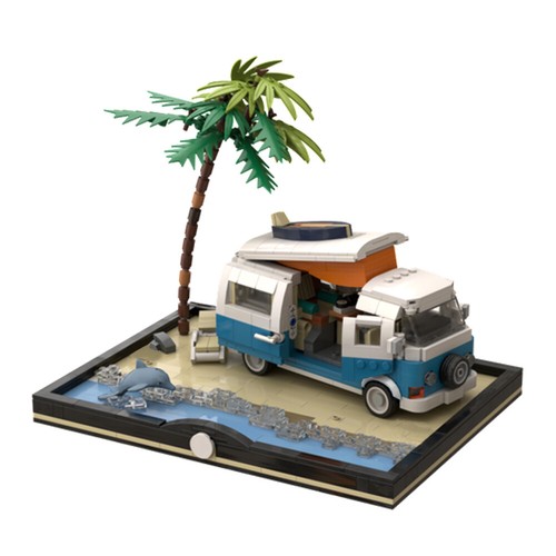 Buildmoc campervan minifig - buildmoc,