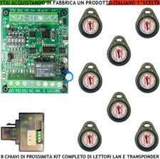 TRANSPONDER PROSSIMITÀ KIT 8
