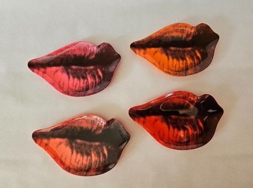Vintage andy warhol lips - vintage,