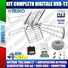KIT COMPLETO ANTENNA COMBO TV