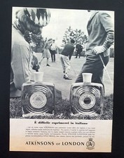 F395 - Advertising Pubblicità - 1963 - ATKINSONS COLONIA ENGLISH LAVENDER