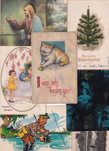 Ast98 lotto 20 cartoline - lotto,