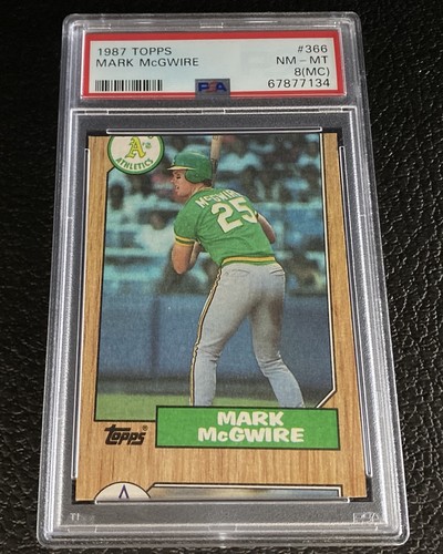 Psa 1987 topps crazy - 8,