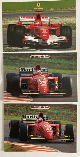 Cartoline ferrari m - cartoline,