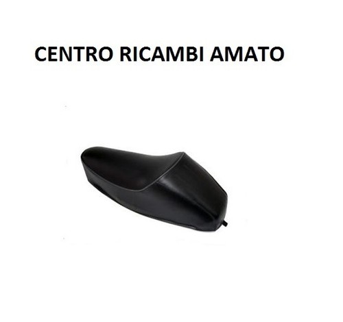 Sella sellone nera con gobba - con,