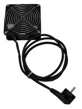 Ventola per armadi RACK 120x120x38 mm alimentazione 220V con griglia e cavo