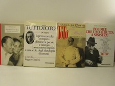 LOTTO 4 LIBRI SU TOTO  TOTO MIO PADRE TUTTOTOTO ROM HOLLIWOOD ROMA ECC-FR-B14