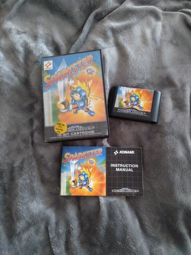 Sparkster sega mega - mega, drive