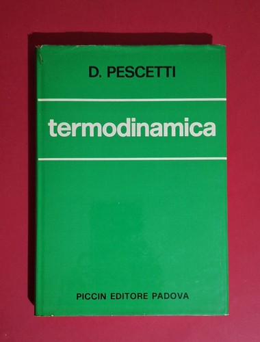 Termodinamica pescetti - termodinamica, di
