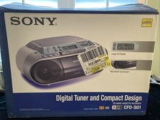 Sony CFD-S01 CD Cassetta AM/FM