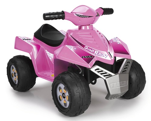 Feber quad racy rosa 6v - quad,