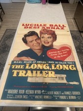 1 foglio piegato vintage (lungo lungo rimorchio) locandina film (Lucille Ball) 1953