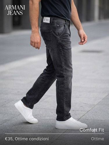 Armani jeans comfort fit uomo - jeans,