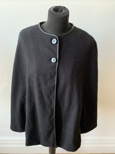 Giacca poncho con - , mantello