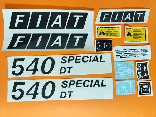 Adesivi decalcomanie fiat - adesivi, 540