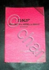 Catalogo SKF Cuscinetti a sfere e rulli normali - 1934