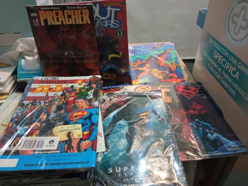 Lotto fumetti superman - lotto,