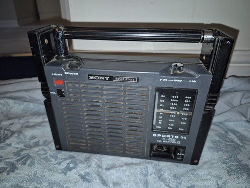 Radio sony sports nera - sony,