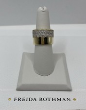 Anello Freida Rothman placcato