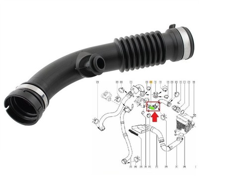 Tubo turbo manicotto - tubo,