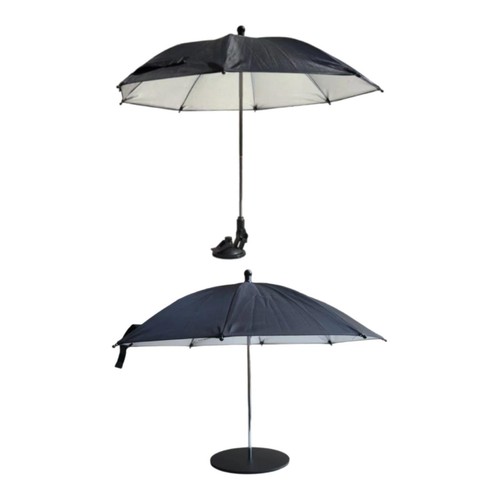 Ombrellone parasole nero - , per