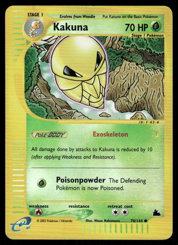 Pokemon cards kakuna - cards, 70/144