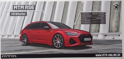 Mtm audi rs6 - audi, v8
