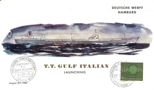 1961 germania petroliera golfo - 1961,