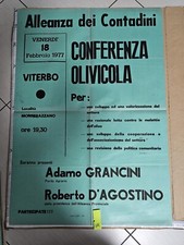MANIFESTO POLITICA CONFERENZA