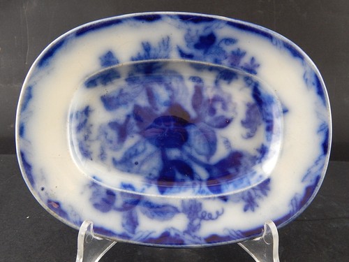Antico vassoio ninfee ceramica - ninfee,