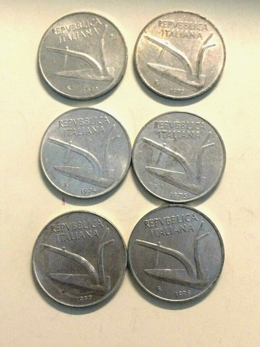 Monete lire - da, 10