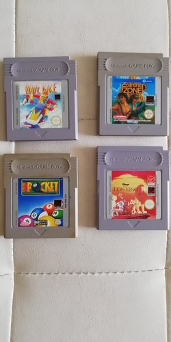 Lotto cartucce game boy pal - 4,