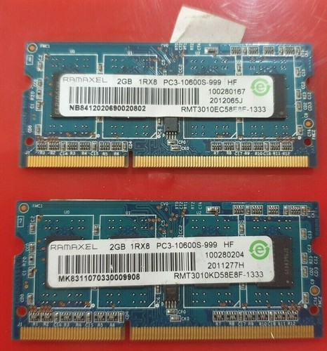 Ramaxel 2gb 4gb - 2x,