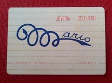 Antiguo calendario bolsillo - calendario, de