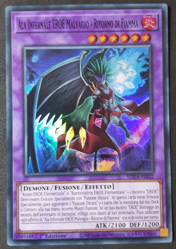 Ala infernale eroe malvagio - ala,