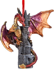 Alberi Di Natale - Zanzibar Il Drago Gotico Su Castle Holiday Ornament - Dragon 