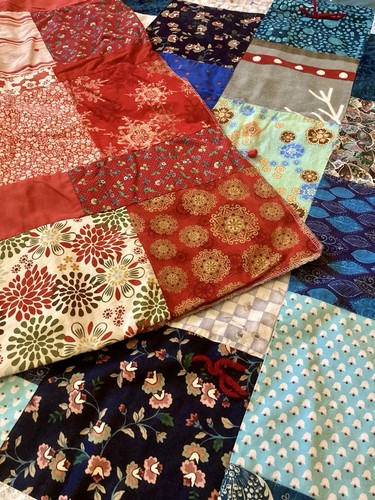 Trapunta patchwork culla