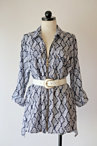 Camicia blusa michael kors - michael, blu