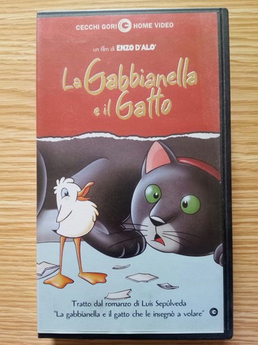 Vhs gabbianella il gatto - -la,
