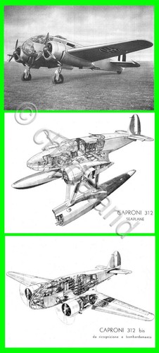 Collection caproni ca312 - caproni,