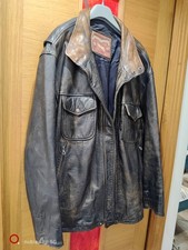 Giacca In Vera Pelle Vintage