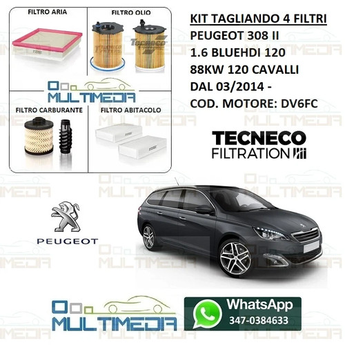 Kit tagliando filtri - kit, 4