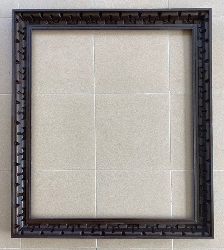 Grande cornice legno scura - grande,