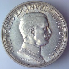 REGNO D'ITALIA 2 lire Quadriga