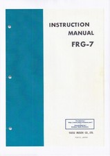 Manuale di istruzioni Operating Instructions con schema per Yaesu FRG-7 