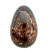 Uovo vintage in vetro di