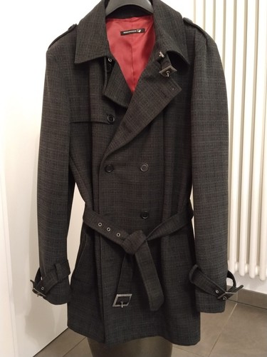 Trench moscanueva uomo grigio - moscanueva,